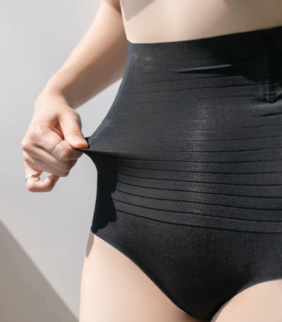 {第4團}涼感-5度 韓國透氣 無痕塑身收腹褲8