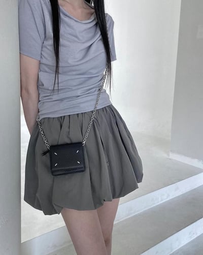 浪漫顯瘦 氣球褲裙(內裡安全褲)3