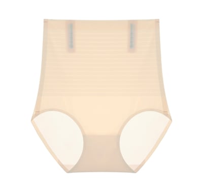 {第4團}涼感-5度 韓國透氣 無痕塑身收腹褲14