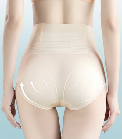 {第4團}涼感-5度 韓國透氣 無痕塑身收腹褲15