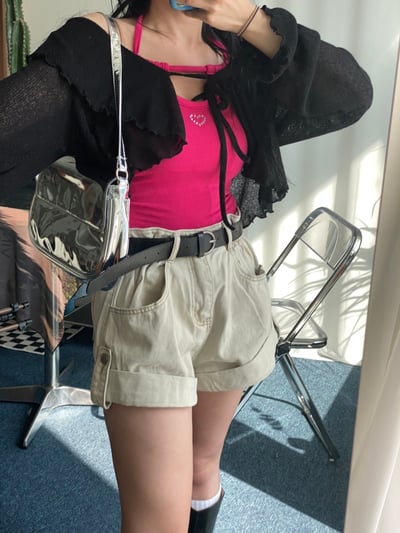 ROMANCE- 大荷葉邊浪漫 防曬罩衫上衣6