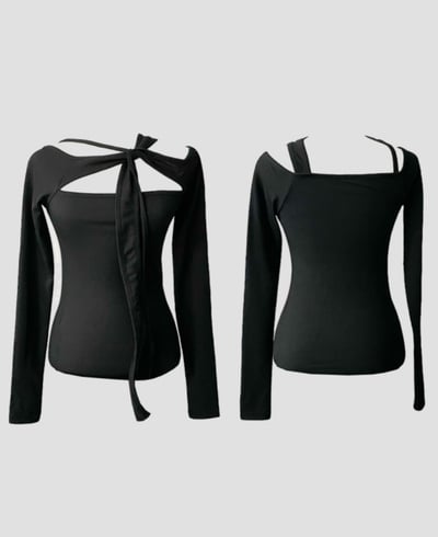 多ways 綁帶芭蕾 挖空T16