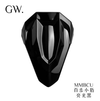 《冠威》SYM MMBCU 百步小盾貼片 ABS版本 曼巴小盾風罩 貼覆式2