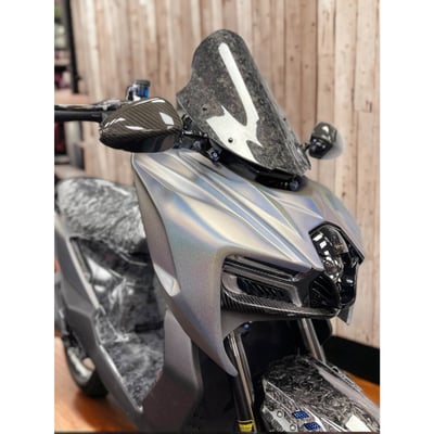 《冠威》曼巴百步寬體 （一對 左右兩片）側導 側罩 黏貼式 免拆殼 空力套件 照片待換中7