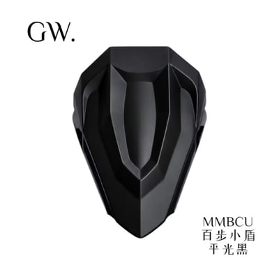 《冠威》SYM MMBCU 百步小盾貼片 ABS版本 曼巴小盾風罩 貼覆式1