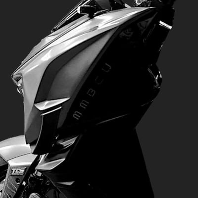 《冠威》曼巴百步寬體 （一對 左右兩片）側導 側罩 黏貼式 免拆殼 空力套件 照片待換中6