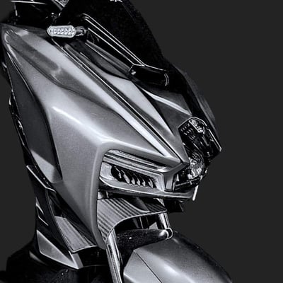 《冠威》曼巴百步寬體 （一對 左右兩片）側導 側罩 黏貼式 免拆殼 空力套件 照片待換中5