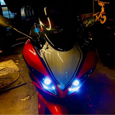 《冠威》GSX-R150小魯 雙燈版車頭罩6