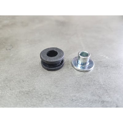 [冠威]檔車機車M6 橡膠防震墊 緩衝襯套 減震套筒 整流罩／風鏡／防燙蓋 外殼避震墊 老車3