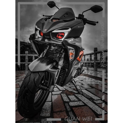 《冠威》FORCE惡典靈 幻影大袖 側導 貼片式車殼 素材2