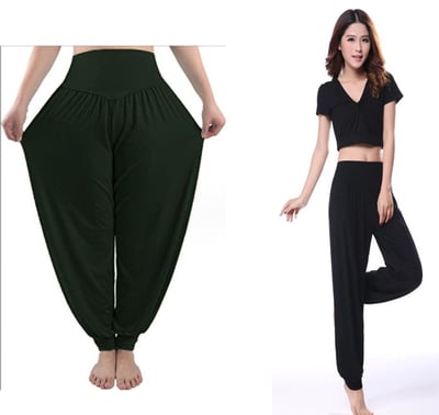 ~子甄彣璟~莫代爾瑜珈褲 跳舞褲 瑜伽褲 練功褲 燈籠褲 功夫褲 舞蹈褲 太極褲 運動褲 禪坐 休閒褲 跑步褲 健身褲6