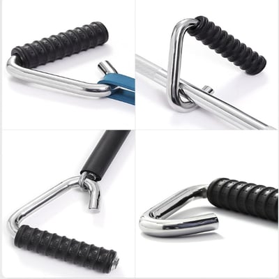 ~子甄彣璟~鉤型手柄拉力器 不會斷 立體向上 好握 核心訓練 綜合訓練器 健身 握力器 手力器 重量訓練 4