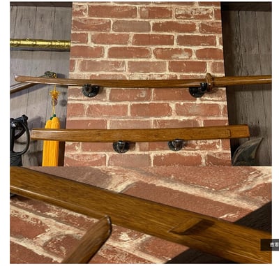 ~子甄彣璟~劍人草堂-竹壓居合木刀 拔刀術 日本劍道 強返打刀型 合氣道 居合道 九刀十三式 劍道型考段 木劍 劍術2