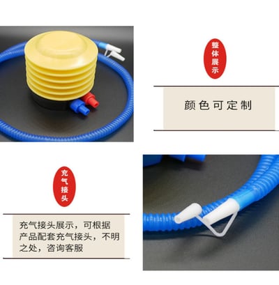 ~子甄彣璟~4寸腳踩式打氣筒 便捷式 打氣筒 瑜伽球 瑜珈球 充氣泵5