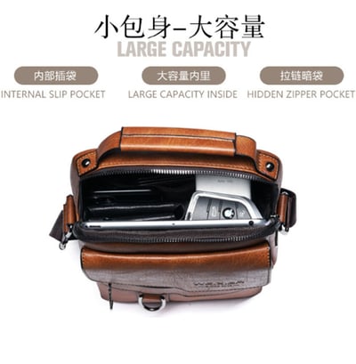 ~子甄彣璟~D268 復古豎款背包 側背包 斜挎包 斜背包 商務包 手提包 錢包 單肩包 側肩包 休閑包7