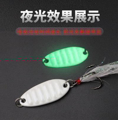 ~子甄彣璟~平振金屬亮片 全水域通殺 路亞餌 海釣餌 仿生餌 釣魚 路亞鐵片 假餌 鐵板亮片9