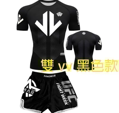 ~子甄彣璟~MMA 綜合格鬥 拳擊服 搏擊服 拳擊褲 泰拳褲 踢拳褲 散打褲 格鬥褲 搏擊褲 短褲 運動褲 武術褲 訓練褲5