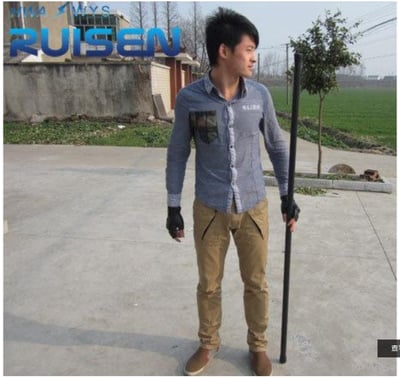 ~子甄紋璟~160公分 粗3公分PC橡膠棍武術棍 少林棍 齊眉棍 健身長棍 防暴棍 猴棍 保安棍 武當少林棍3