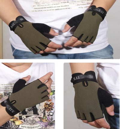 ~子甄彣璟~戰術手套 自行車 騎行手套 戰術半指手套 格鬥手套  軍迷作戰 海豹手套 戰慄 CS 生存遊戲6