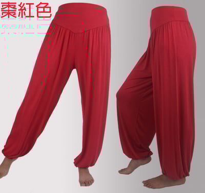 ~子甄彣璟~莫代爾瑜珈褲 跳舞褲 瑜伽褲 練功褲 燈籠褲 功夫褲 舞蹈褲 太極褲 運動褲 禪坐 休閒褲 跑步褲 健身褲7
