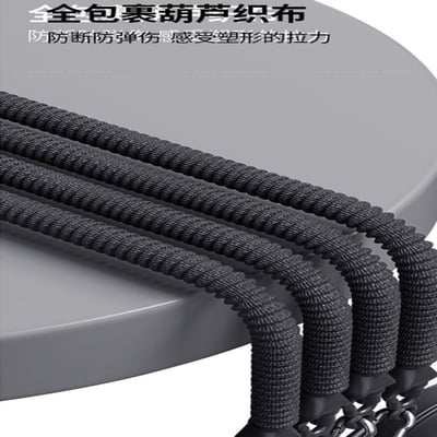 ~子甄彣璟~多功能腳蹬拉力器 擴胸 仰臥起坐 健身鍛煉 阻力繩 拉力器 拉力繩 彈力繩9