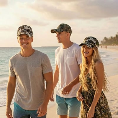 ~子甄彣璟~迷彩 棒球帽 釣魚帽 帽子 圓頂 軍帽 鴨舌帽 大檐帽 流氓帽 遮陽帽 嘻哈帽 工作帽 沙灘帽 登山帽1