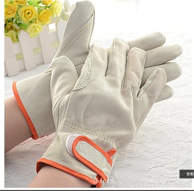 ~子甄彣璟~羊皮 氬弧焊手套 加強車縫更耐用 氬弧焊 CO2 電焊 真皮 防燙 耐磨 柔軟 防護手套 氬焊 手套1