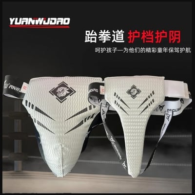 ~子甄彣璟~跆拳道 護檔 護陰 護具 安全防護 競技護具 散打 拳擊 格鬥練習 運動防具 泰拳 拳擊 護襠 搏擊訓練1