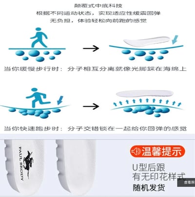 ~子甄彣璟~厚款 高彈鞋墊 超軟 鞋墊 運動鞋墊 減震 透氣 吸汗 防臭 籃球 足球 跑步 軍訓都適用 防震減壓  軟墊9