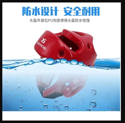 ~子甄彣璟~透明防護面罩頭盔 可拆卸 跆拳道 護頭套 空手道護頭 拳擊頭套 面具 護具 護臉 運動頭套 武術訓練7