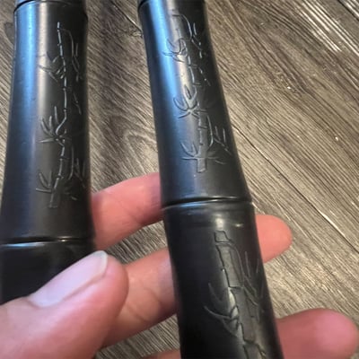 ~子甄彣璟~龍裕塑鋼 防衛練習短棍 一對價格 DRAGON STEEL 菲律賓魔杖 武術棍 防身棍 運動健身6