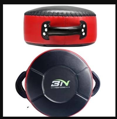 ~子甄彣璟~新款BN加厚18公分盾靶 重拳圓靶 重力靶 加厚板 拳擊 力量訓練手靶 腳靶 跆拳道踢靶  搏擊 訓練靶9