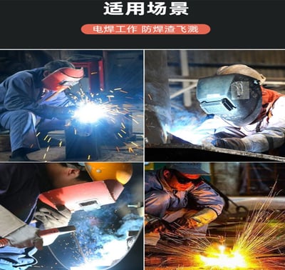 ~子甄彣璟~掌心加厚帆布手套 耐磨 耐熱 手套 勞保手套 防護手套 電焊 電機 機械 造船 工作手套4