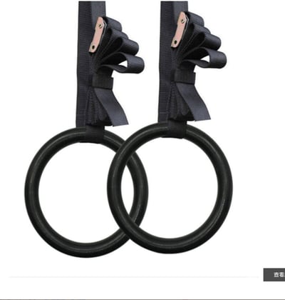 ~子甄彣璟~吊環 ABS 體操 引體向上 舞蹈 拉伸 健身 健身器材 家用鍛煉 拉手5