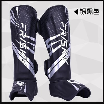 ~子甄彣璟~FRISKY 凸出加厚款-拳擊 護腿 泰拳 護脛 連腳背 散打 搏擊 護腳 運動護具 護具 側踢 訓練 腳套10