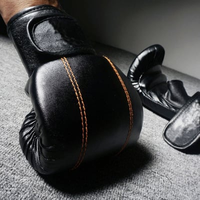 ~子甄彣璟~summitdragon 半指拳套 黃線露拇指拳擊手套 散打手套 搏擊格鬥拳套 沙包 沙袋打擊訓練 武術泰拳10