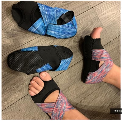 ~子甄彣璟~專業瑜珈襪子 鞋室內專用 瑜珈鞋 瑜伽鞋 防滑 耐磨 體操鞋 舞蹈鞋 普拉提鞋 體操鞋 運動襪9