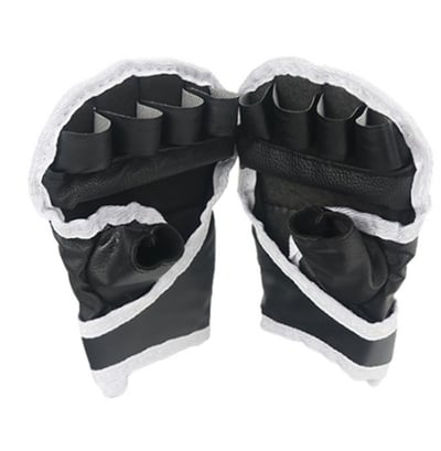 ~子甄彣璟~超經濟護手套 半指MMA拳套 拳擊手套 散打手套 搏擊 格鬥 拳套 打擊訓練 搏擊格鬥 武術 泰拳 打沙包 競賽練習9