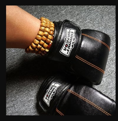 ~子甄彣璟~summitdragon 半指拳套 黃線露拇指拳擊手套 散打手套 搏擊格鬥拳套 沙包 沙袋打擊訓練 武術泰拳9