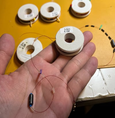 ~子甄彣璟~釣魚線組套裝 3.6米4.5米5.4米6.3米7.2米魚線 太空豆 八字環 鉛皮 漂座 鉛皮座5