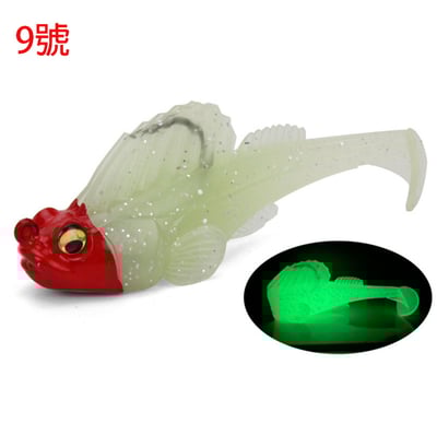 ~子甄彣璟~彈塗跳跳魚 3D仿真 路亞餌 T尾 假餌 誘餌 仿生餌 擬餌 軟餌 仿真餌 包鉛魚3