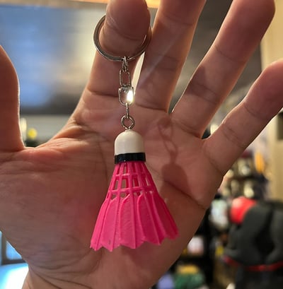 ~子甄彣璟~羽毛球鑰匙圈 鑰匙扣 吊飾 羽球吊飾 紀念品 運動 羽毛球鑰匙扣 飾品 鑰匙掛件 生日禮物5