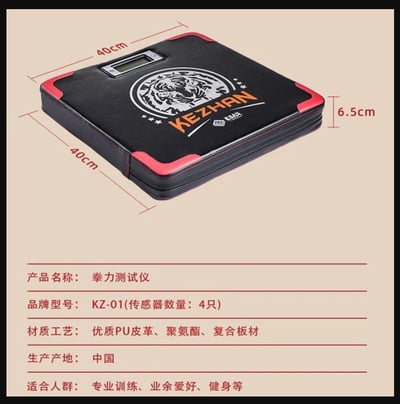 ~子甄彣璟~拳擊測力器 拳靶 貼牆靶 出拳力量測試機 智能沙袋 智能沙包 發洩靶 出氣靶 運動健身 訓練器材6