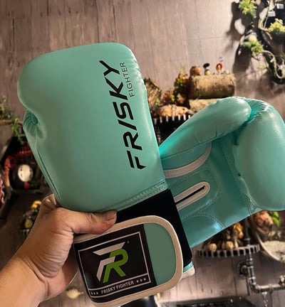 ~子甄彣璟~新款 FRISKY 拳擊手套 拳套 拳擊 手套 搏擊 散打 泰拳 格鬥散打 健身 運動 武術 打沙包 沙袋 訓練5