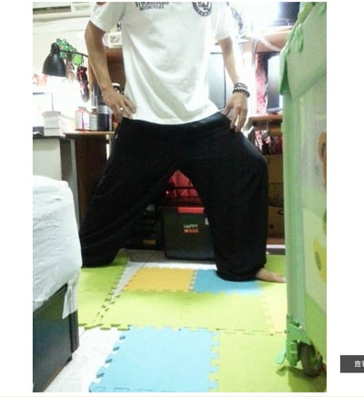 ~子甄彣璟~ 太極拳 (3組拉鍊)棉質運動褲 功夫褲 燈籠褲 武術 瑜珈 禪坐 休閒 運動 練習褲 練舞褲 練功褲2