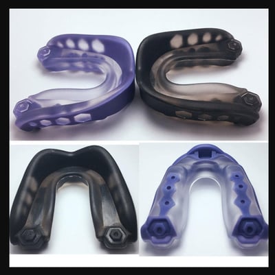 ~子甄彣璟~護齒 拳擊 散打 搏擊 EVA材質籃球 無毒安全可食性矽膠 空手道 跆拳道 運動牙套 單雙層5