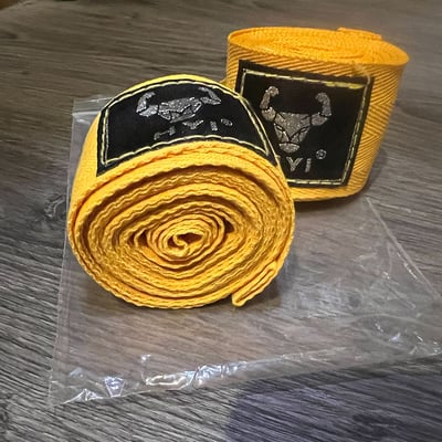 ~子甄彣璟~牛哥 3米繃帶一對價格 拳擊 搏擊 散打 吸汗 纏手帶 綁手帶 護手帶  繃帶 手綁帶 纏帶 泰拳 健身  11