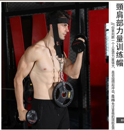 ~子甄彣璟~練頸帽 頭頸部 訓練器 負重帽 健身運動 重量訓練 負重 尼龍頭 頸帽 練脖子 力量訓練帽 頭套 頭帽 1