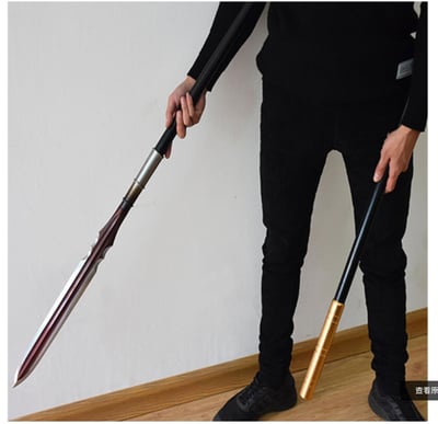 ~子甄彣璟~三國志 趙雲 龍膽亮銀槍 紅纓槍 霸王槍 武術槍 趙子龍 長槍 亮銀槍 長矛 太極槍 十八般武藝 未開刃5