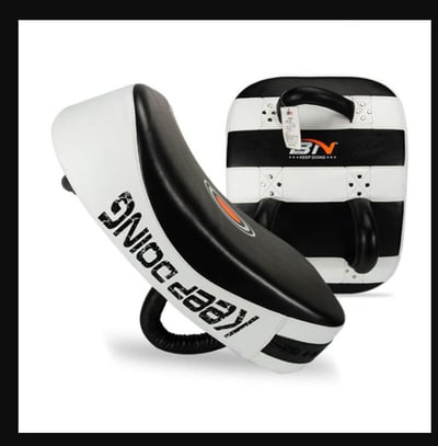 ~子甄彣璟~BN腳靶 PU皮踢靶 弧形腿靶拳擊 泰拳 彎靶 散打 空手道 格鬥 泰拳  武術 訓練靶 運動護具(單入)3